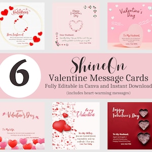 Valentinstag Karte, Karte Schmuck, Shineon Karte, Schmuck Karte, To My Wife Karte, ShineOn Karte