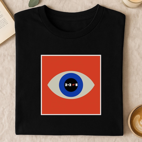Orwell Shirt, Resist Unisex Softstyle T-Shirt, 2+2 Does Not Equal 5, Do Not Obey, Rebellion Tee, Activist Clothing, Anti Propaganda