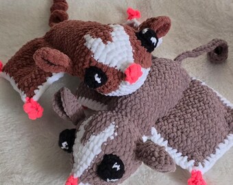 Candy The Sugar Glider - Plushie and Snuggler