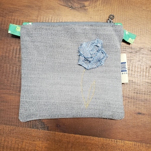 Upcycled Denim Pouch