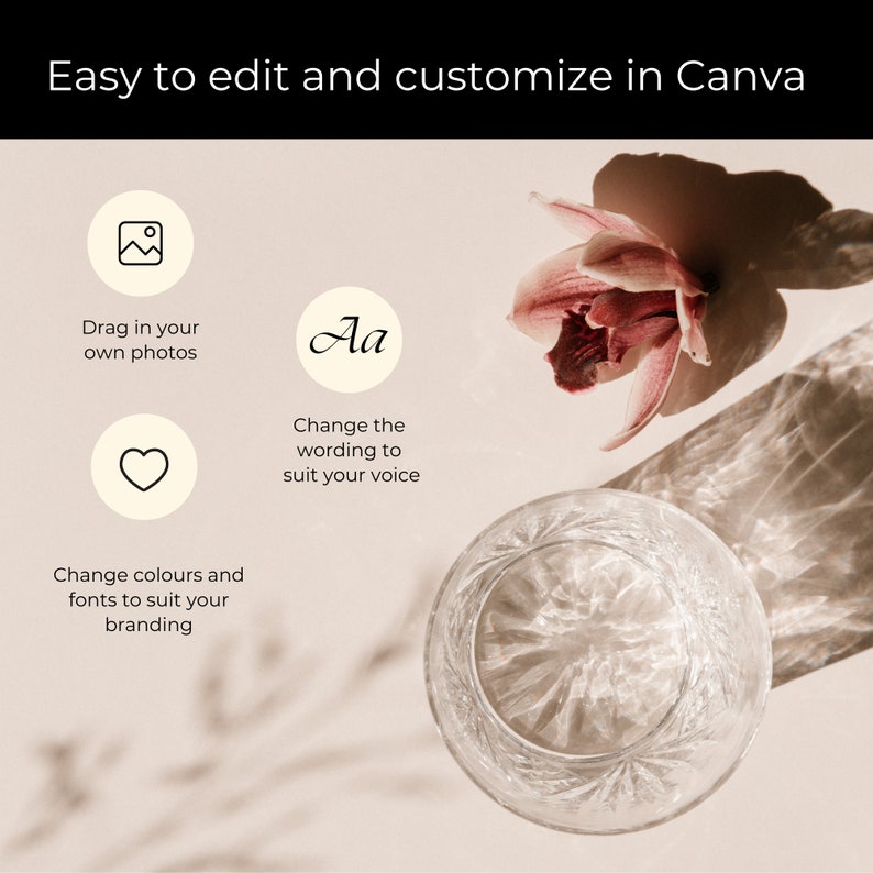 Mobile Bar Service Drinks Menu, Scan to Pay Canva Template US Letter ...