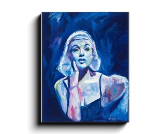 Canvas Art - Edie Adams | Old-Hollywood Portrait | Man Cave Art | Bar Art | Barbershop Art | AMFM ARTWORKS (**see description for sizing)