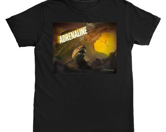 T-Shirts, Adrenaline Shark, Great for Ocean Lovers, Divers, Surfers
