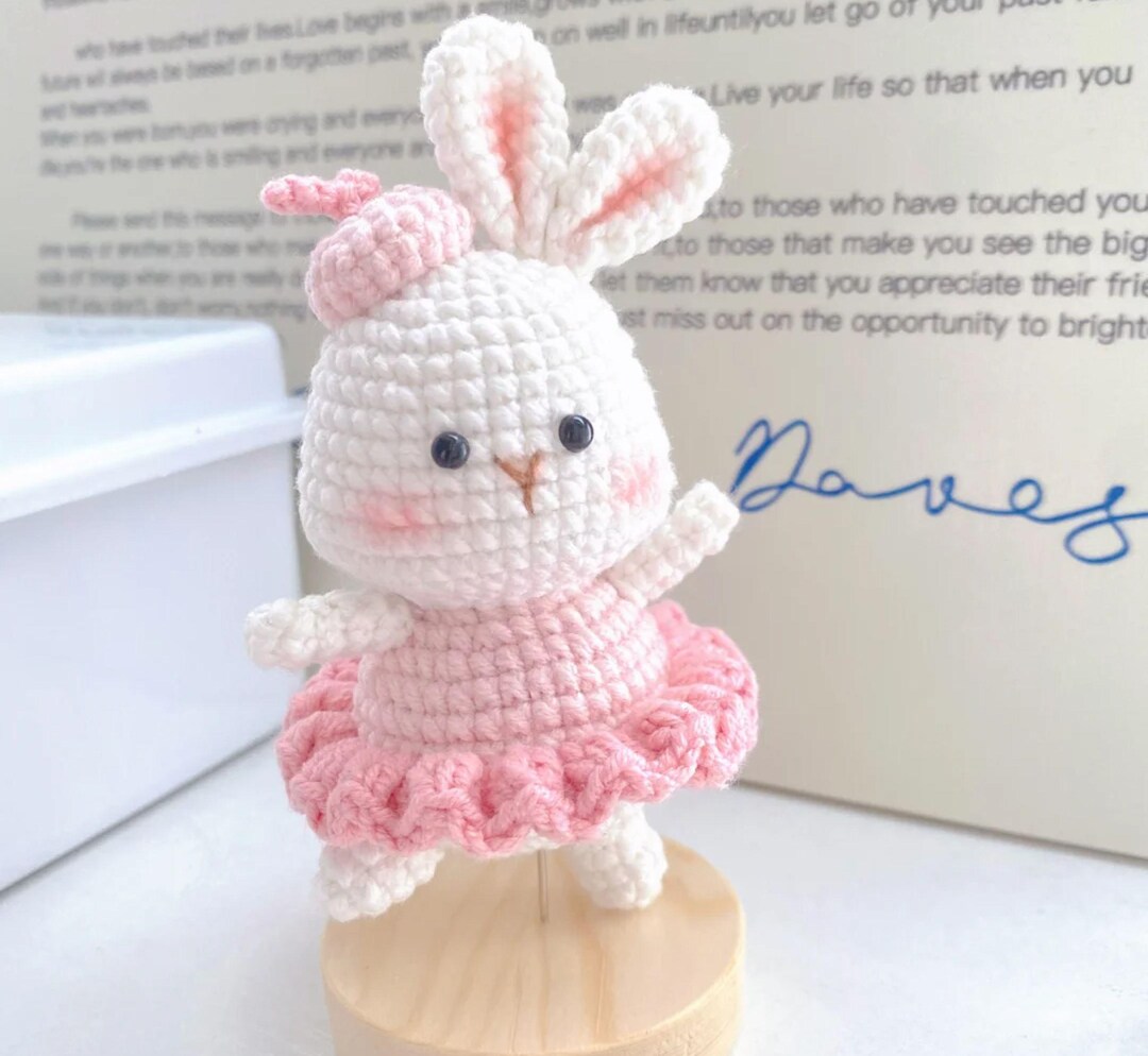 Ballet Bunny Amigurumi Pattern, Ballet Rabbit Crochet Pattern, Cute ...