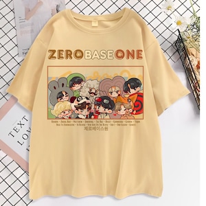 Zerobaseone Cute In Bloom tshirt, Tshirt Zerose, ZB1 Tshirt, , Zerobaseone shirt, zb1 chibi, ZB1 Photocard, Zerobaseone Photocard, In Bloom