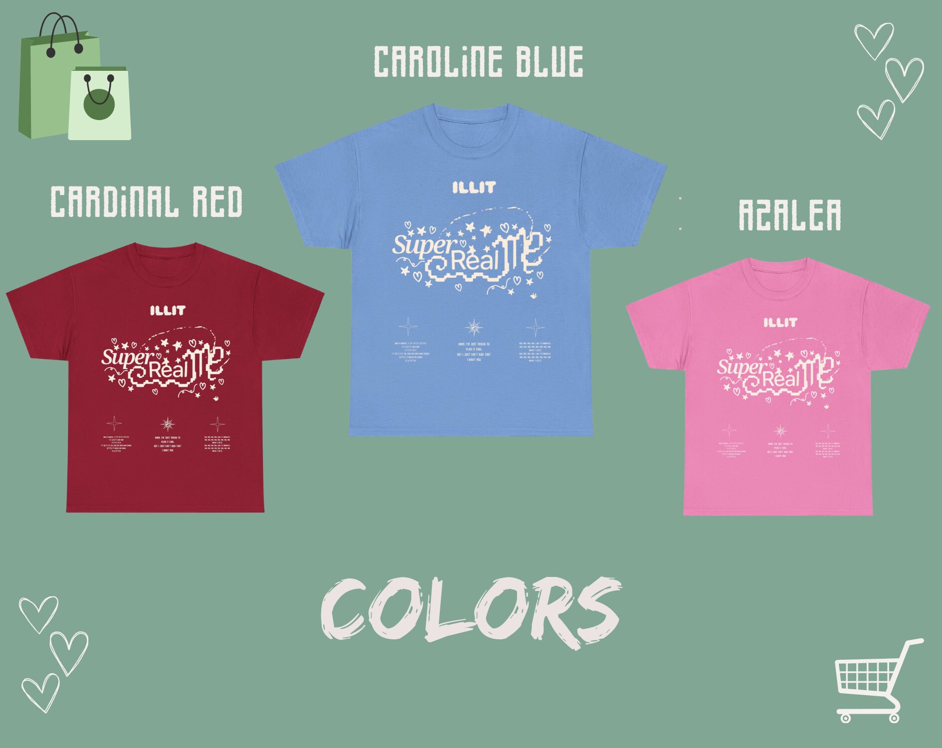 Illit Magnetic Tshirt, Illit Merch, Illit Lightstick, Illit Illit Magnetic Tshirt, Illit Merch, Illit Lightstick, Illit