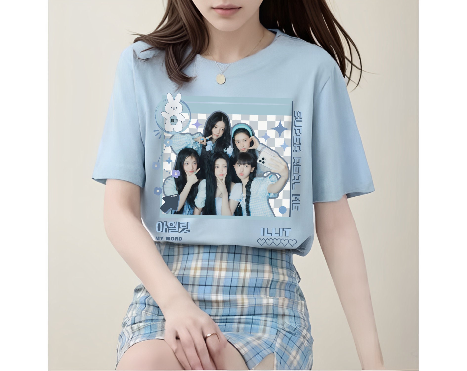 Illit Magnetic Tshirt, Illit Lightstick, Illit Merch, Illit Illit Magnetic Tshirt, Illit Lightstick, Illit Merch, Illit
