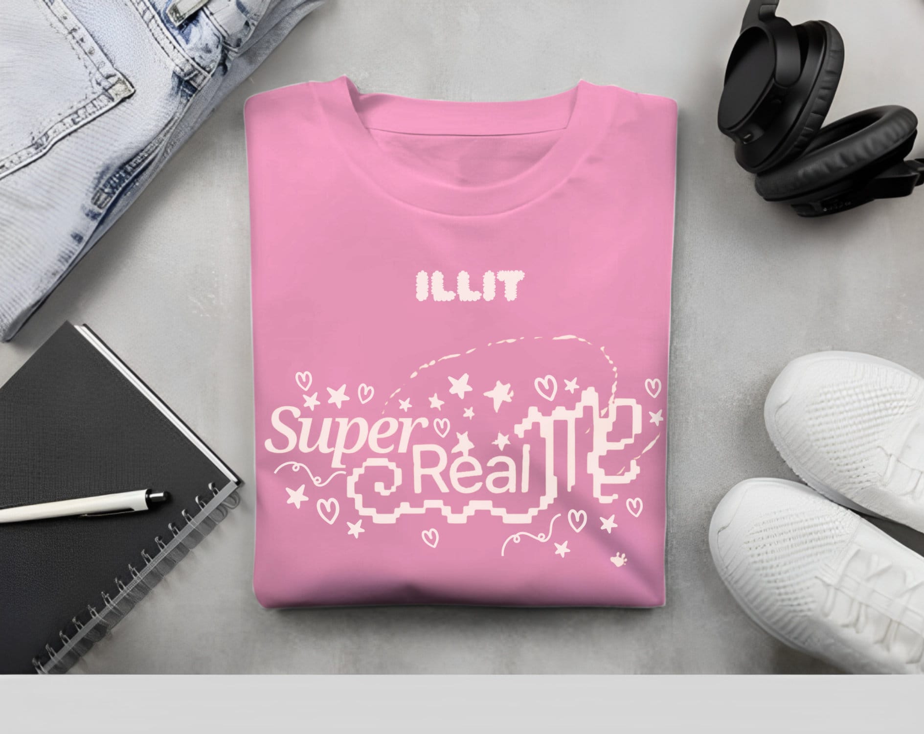 Illit Magnetic Tshirt, Illit Merch, Illit Lightstick, Illit Illit Magnetic Tshirt, Illit Merch, Illit Lightstick, Illit