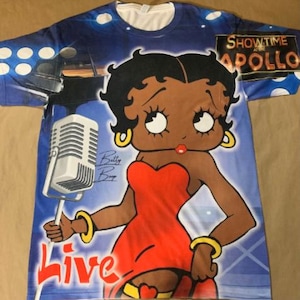 Betty B00p Shirt Showtime Esther Jones Original Betty Black Singer Jazz Soul Black history Month Juneteenth