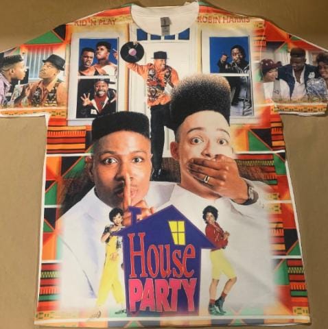H0use P@rty Shirt Classic Movie Kid N Play Hip Hop Mothers Day Fathers Day Gifts Juneteenth FBA Hood Movies