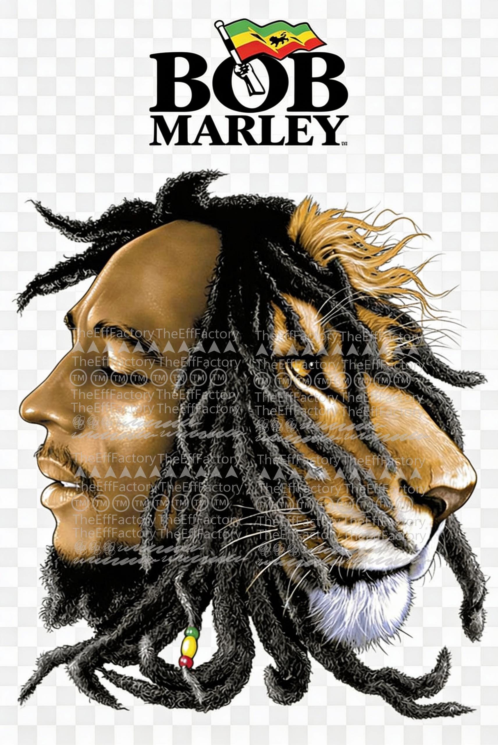 Bob Marley Lion - Etsy