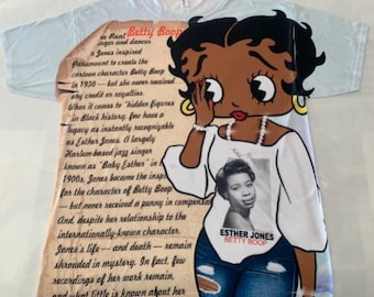 Betty Boop Tshirt 90s Vintage OOPSESSION Cologne Ad Parody Shirt 