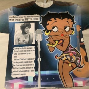 Betty B00p Shirt Esther Jones Original Betty Black Singer Jazz Soul Black history Month Juneteenth Mothers Day fathers Day Gifts FBA