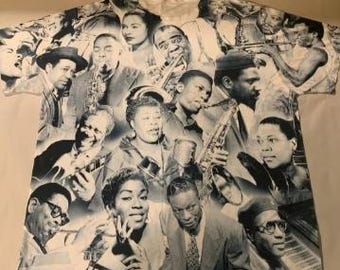 Jazz Music Shirt Music Legends Old School Black History Month Mothers Day Fathers Day Gifts Juneteenth FBA