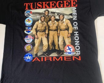 Maglietta Tuskegee Airmen Men of Honor War Heroes Juneteenth Black History Month Regali per la festa del papà