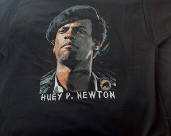 Black Shirt Panthers Huey P. Newton Christmas gifts Mothers Day Fathers Day Juneteenth History