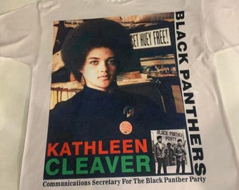 Black Panther Kathleen Cleaver Shirt Fred Hampton Huey P. Newton Bobby Seale Assata Shakur Black History Month Juneteenth FBA Christmas