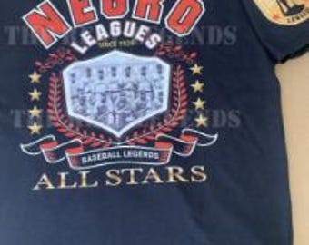 NEGR0 LE@GUES Allstars Baseball Shirt Juneteenth Black History Month Sports Athletes