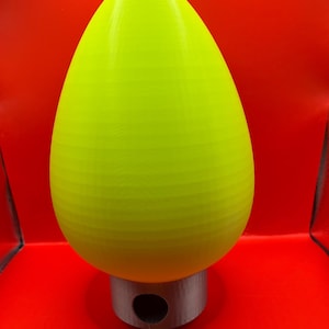 Festive - Large Light Bulb Ornament.