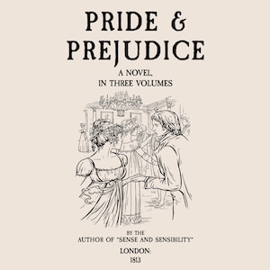 Pride and Prejudice PNG, Jane Austen Png, Pride and Prejudice Lover Gifts, Bookish Png, Bookworm Png, Darcy Png, Jane Austen Lover Gift Png