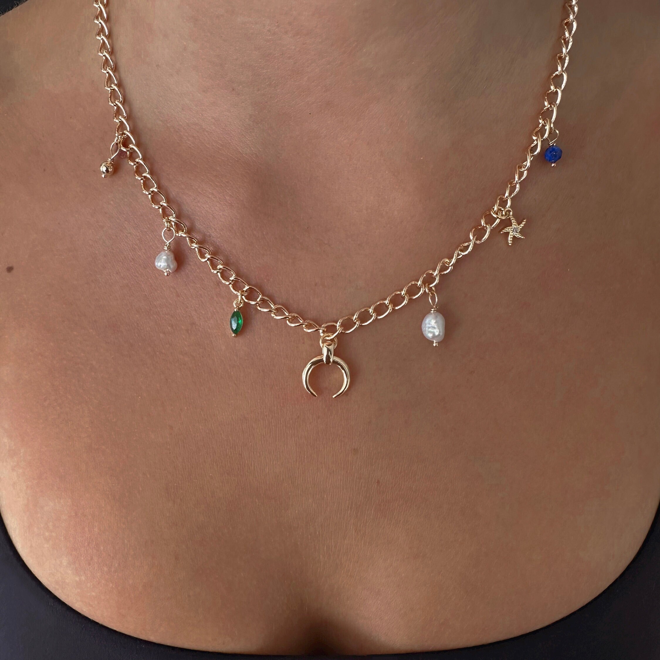Cute aesthetic necklaces deals