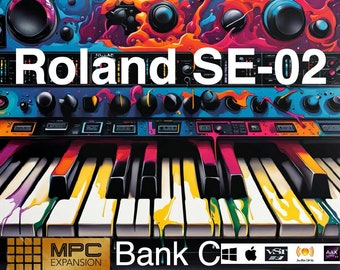 Roland Se02 Samples MPC Expansion + DAW plugin VST Au Aax mac/win Bank C