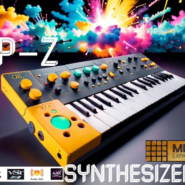 Teenage Engineering OP-Z Samples Sample MPC Expansion + DAW plugin Vst Au Aax mac+win Synths