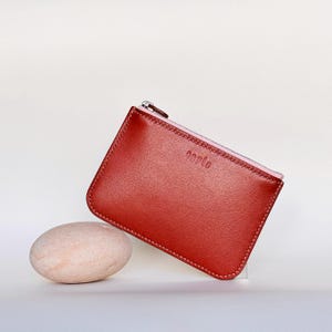 PM03 | Mini trousse Plate en cuir
