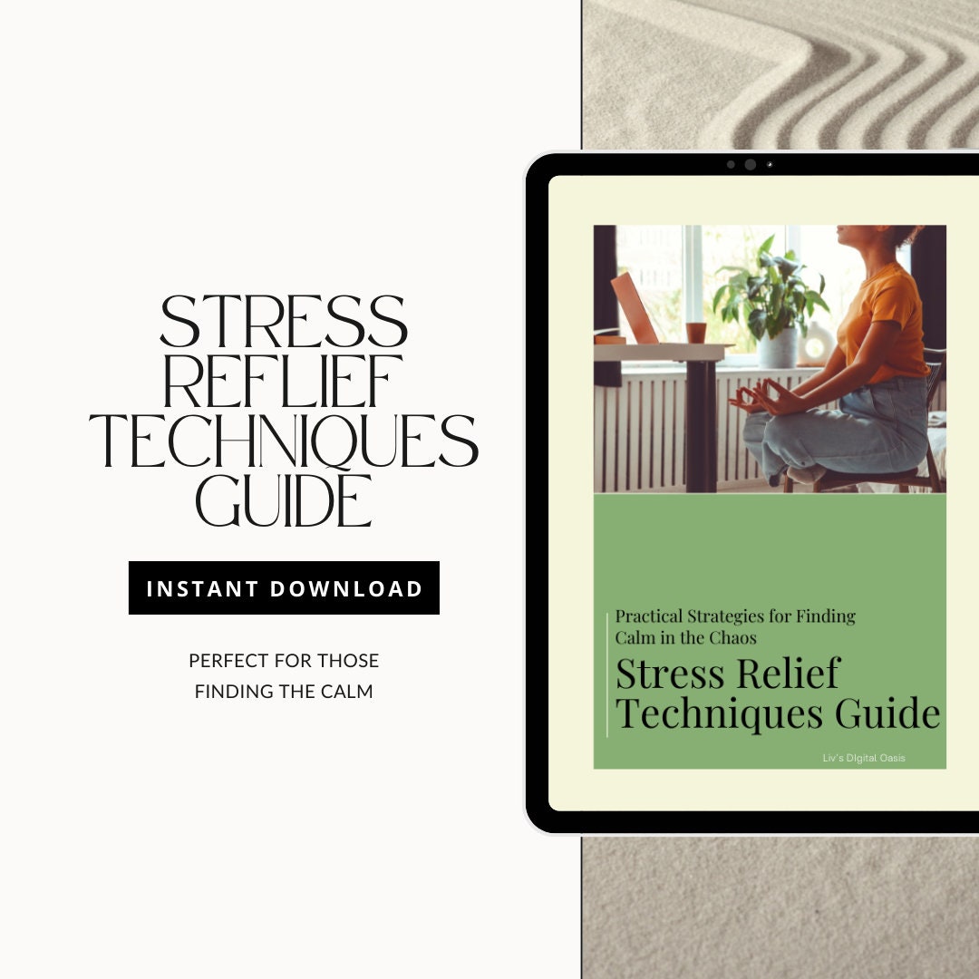 Relaxation Strategies.pdf Stress Relief Techniques Guide Printable PDF for Relaxation & Wellness ...