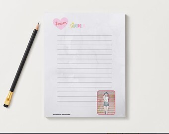 Forever Summer Notepad, Teenager Notepad, Stationery, TS Notepad, Swiftie Paper, To Do List, Notepads for Teens