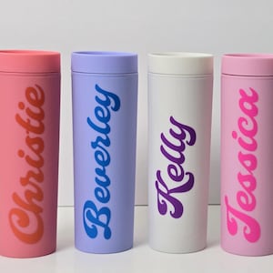 Personalized Tumbler, Tumbler with Straw, Girl&#39;s Trip Tumbler ,Bachelorette Party, Custom Tumbler, Bridesmaid Gifts, Gifts for Her/Him