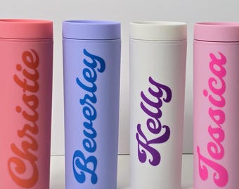 Personalized Tumbler, Tumbler with Straw, Girl's Trip Tumbler ,Bachelorette Party, Custom Tumbler, Bridesmaid Gifts, Gifts for Her/Him