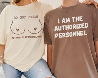Inappropriate couples shirts, Comfort Colors® Matching Couple Shirts, Funny Couple Tees, Sarcastic Couple Matchings Shirts, Couple T-shirt