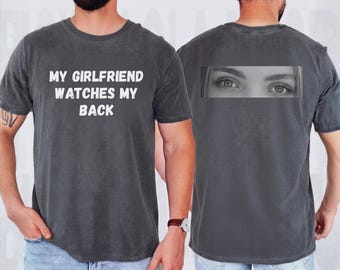Personalized Eyes Photo Shirt, Comfort Colors® Custom Picture Tee, Custom Photo Human Eyes Shirt, Couple Gift, Custom Photo T-shirt
