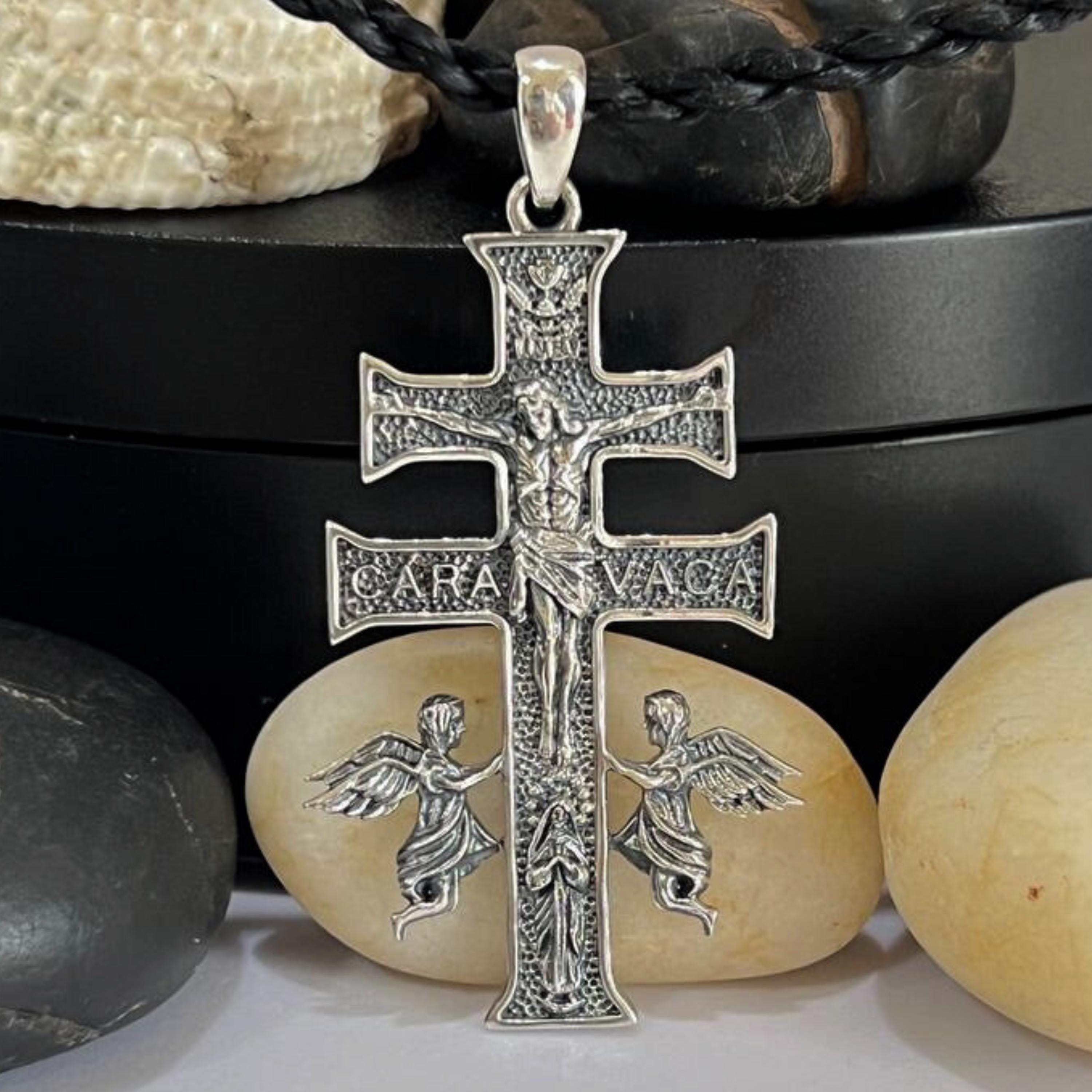 Medaglia Della Croce Di Caravaca In Argento E Oro - Foto 10