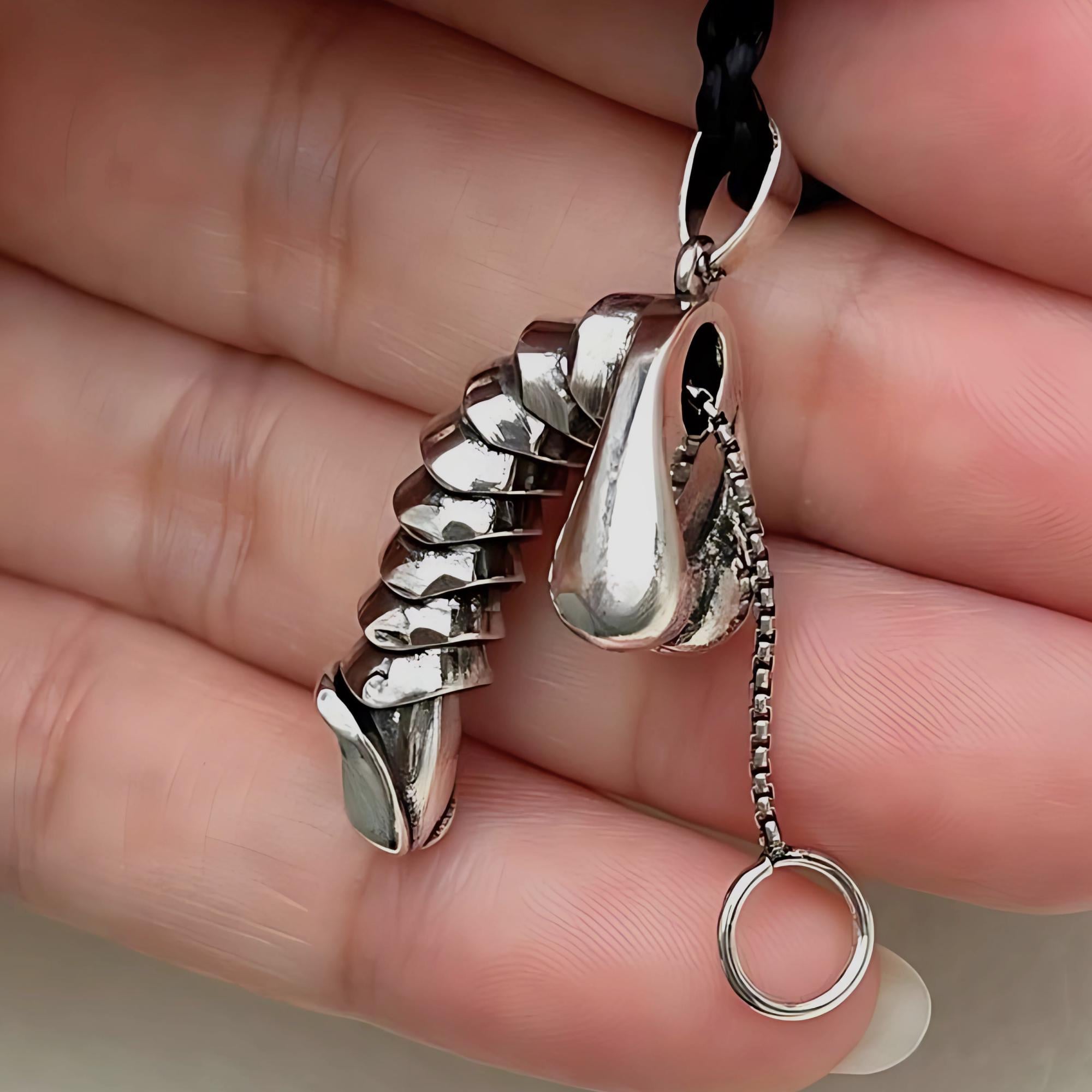 Penis Necklace | Sterling Silver Erotic King Men