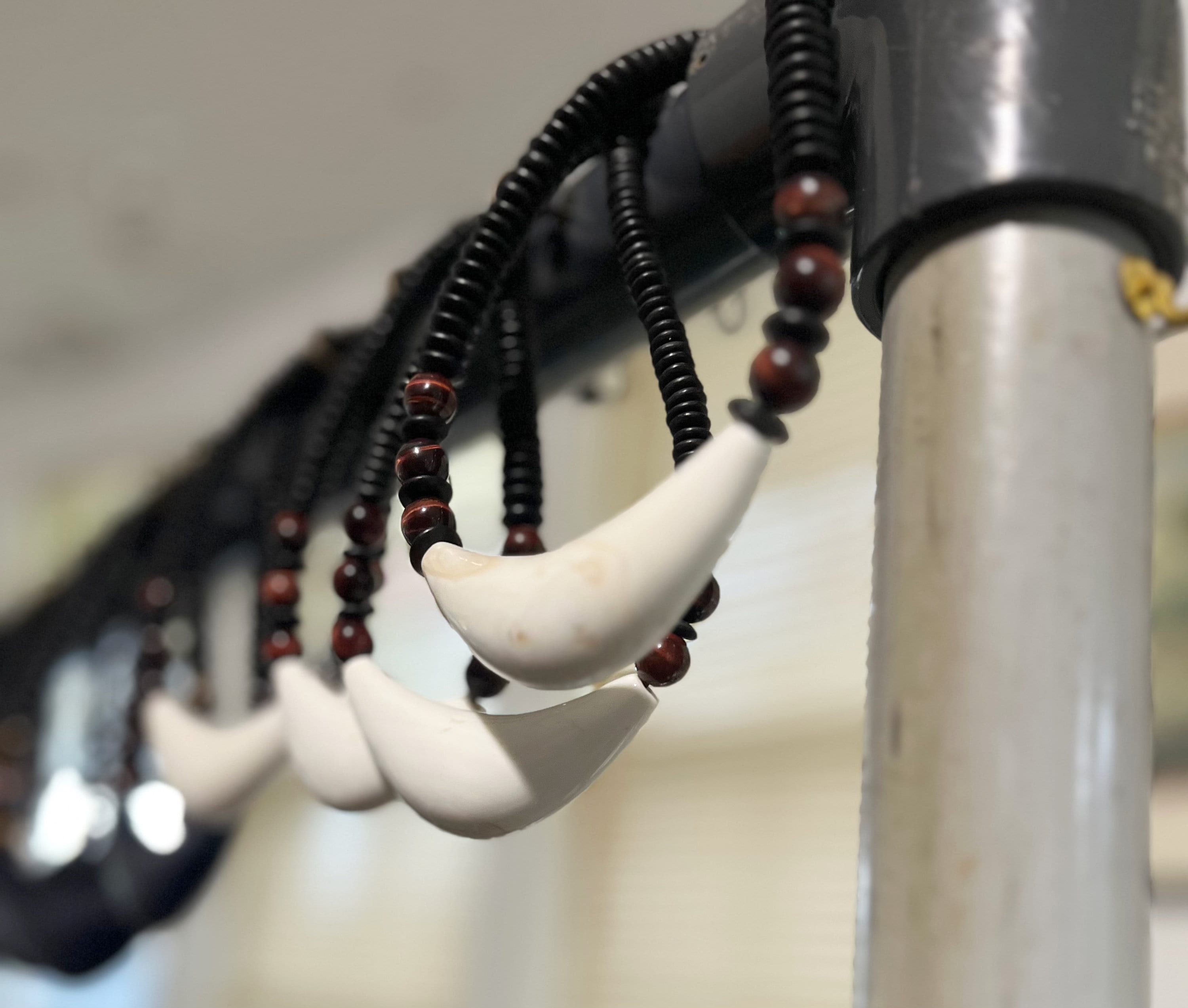 4 Inch Hima/giant Clam Sinahi With Carabao Horn Beads - Etsy