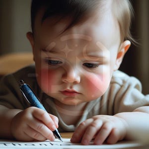 Lot de premières cartes de remerciement de bébé, anniversaire, vacances, baby shower, carte d'un petit garçon, drôle, doux, attachant, humour irrévérencieux