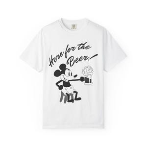 Koszulka Mickey Mouse Beer, Koszulka dla fanów Disneya, Klasyczna animacja, Odzież do parku rozrywki, Strój na Dzień Filmowy Disneya, Retro Disney, Gallopin Gaucho
