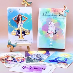 Oráculo da Chave para a Mudança: 44 cartas inspiradas e 7 chaves de chakra – edição limitada