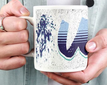 Geschenken voor optimisme Keramische UP mok 11oz Uniek ontwerp mok Inspirerende drinkware cadeau idee Kleurrijke koffiemok