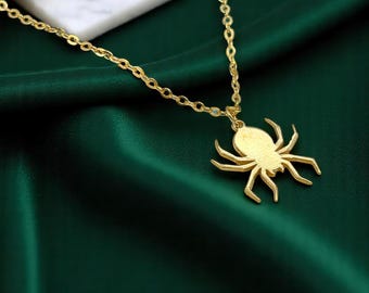Handgemaakte 14k massief gouden spinketting: elegante sieraden