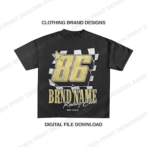 Custom Clothing Brand Design PNG File, Streetwear Design, Thrift Design, Brand Design, Tshirt Design, Graphic Design, DTF, DTG, Subli, etc