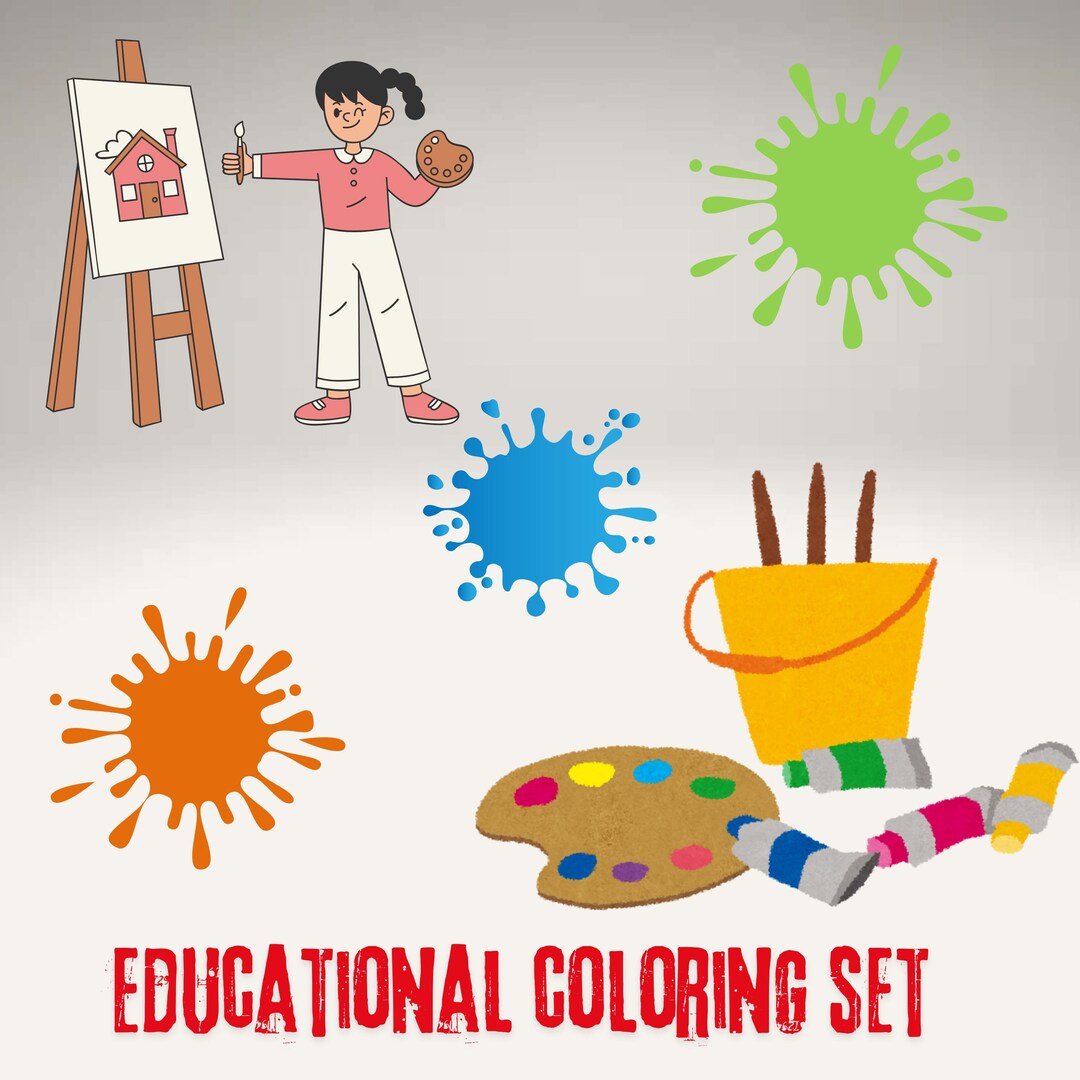 Downloadable Coloring Pages for Kids, Fun and Educational for Kids ...