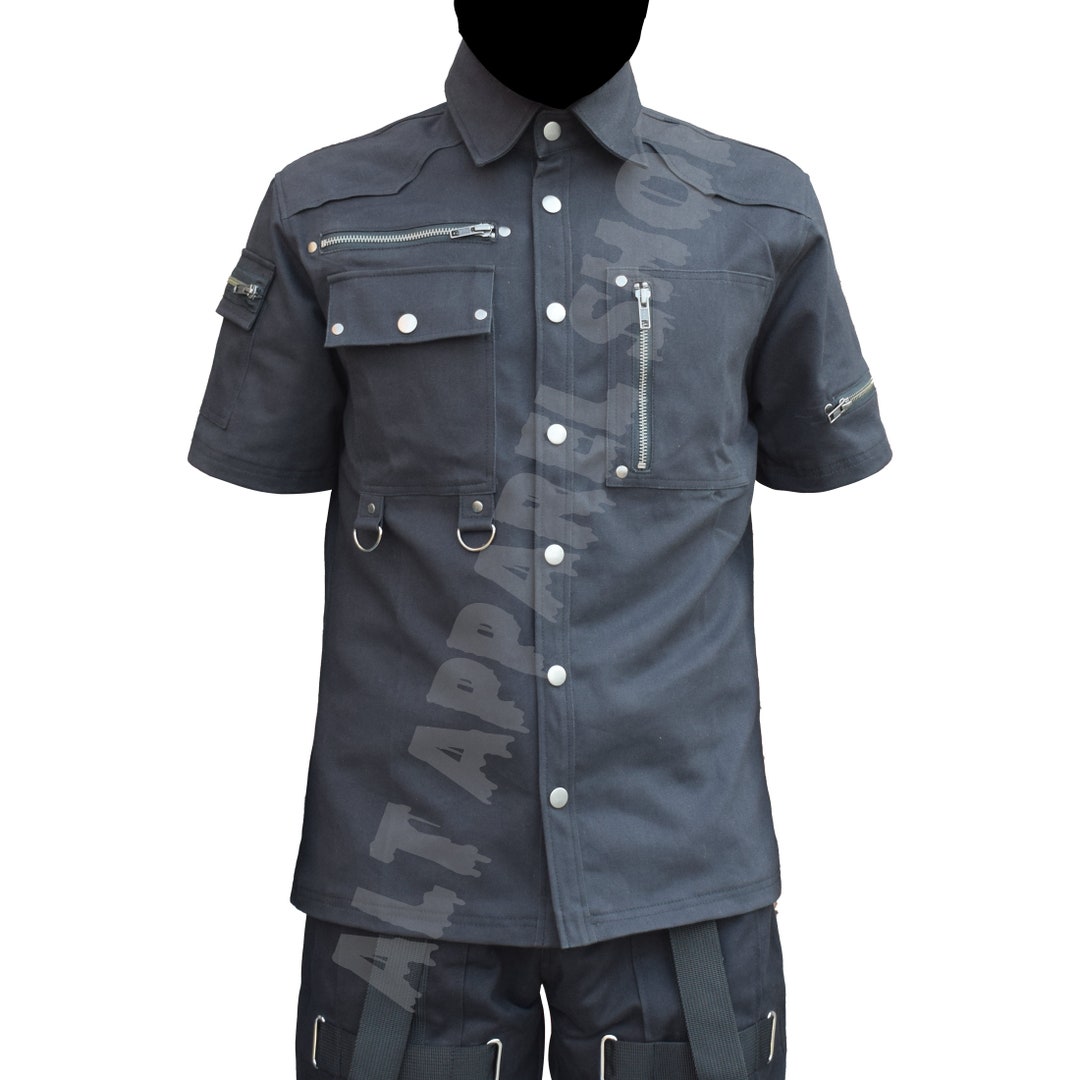 Gothic Military Long Sleeve Shirt