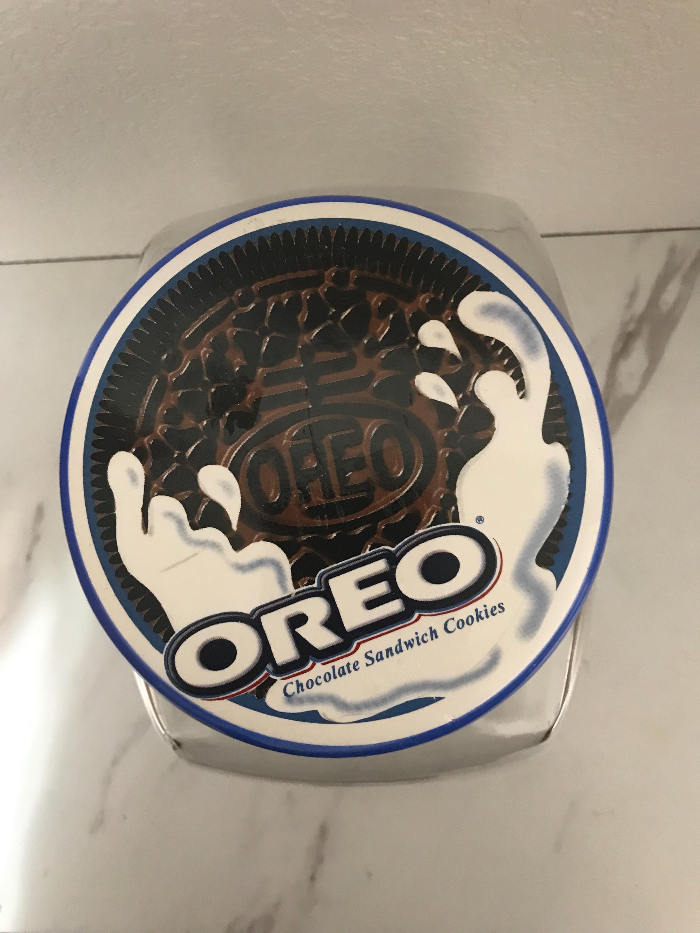 Original Nabisco Oreo Glass Countertop Storage Display
