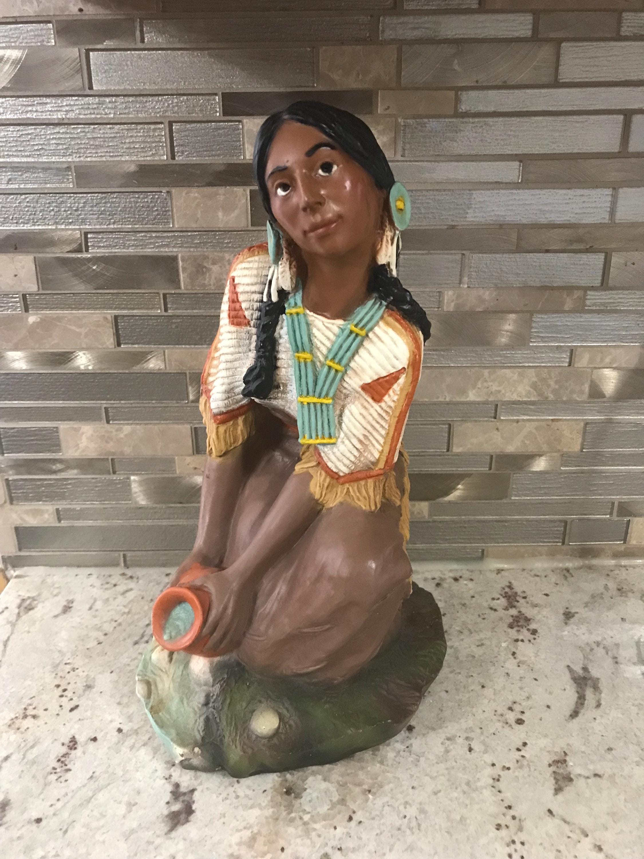Universal statuary indian - Etsy 日本