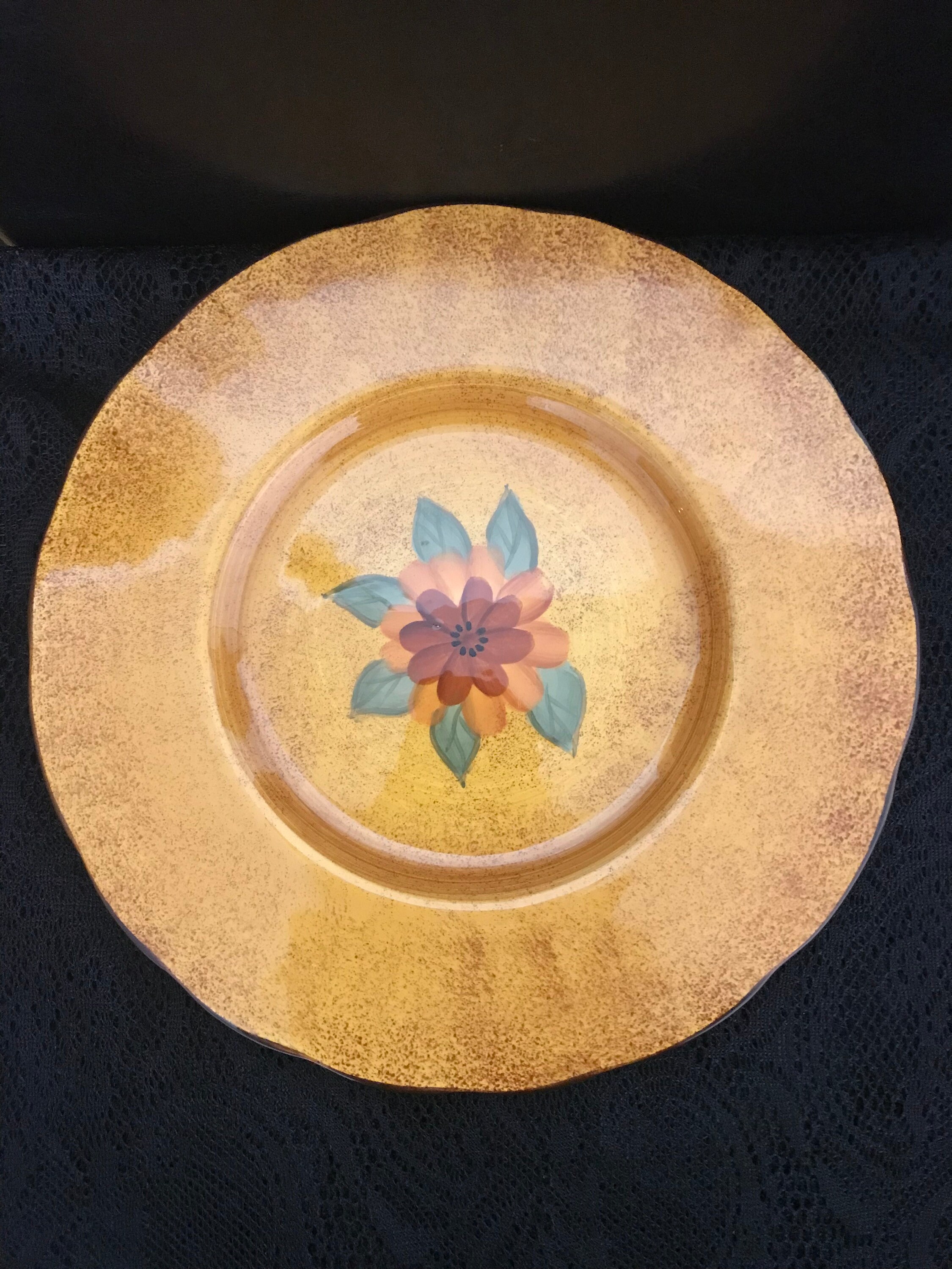 Casa Christina Home Collection by CBK Tuscan Hand Painted Dinner