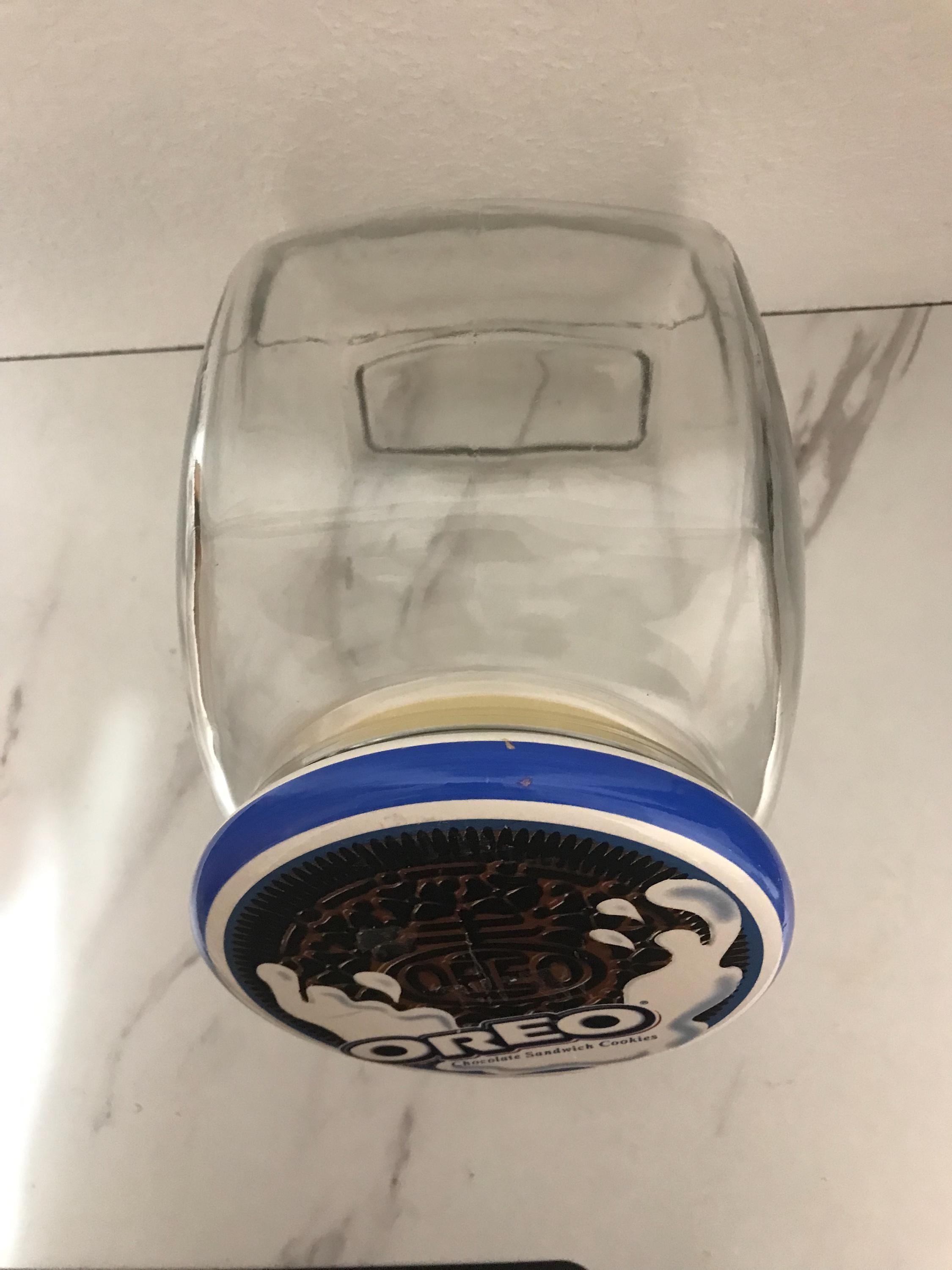 Original Nabisco Oreo Glass Countertop Storage Display
