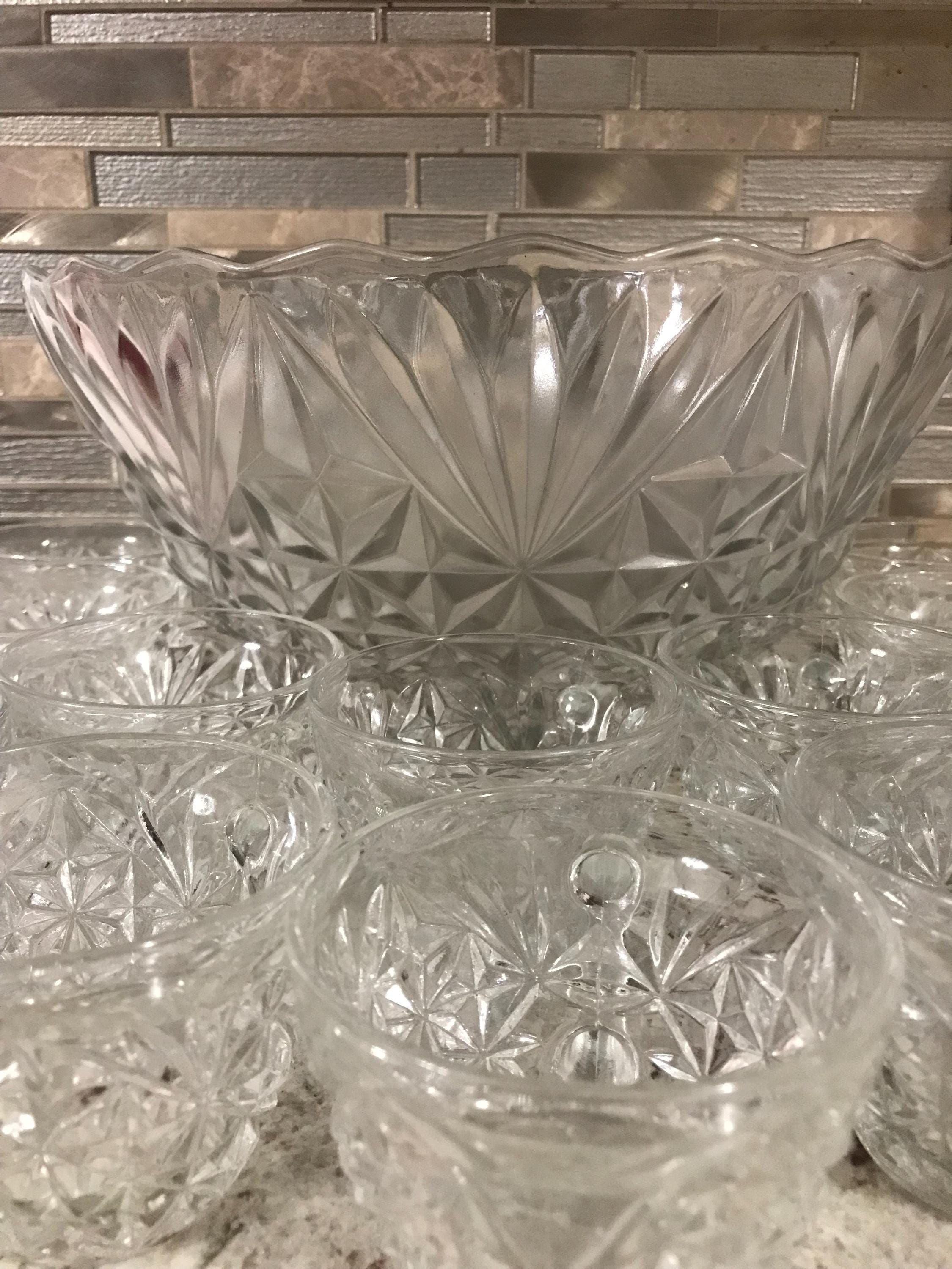 Punch Bowl Set Anchor Hocking Arlington - Etsy